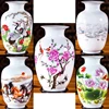 Ceramics Vase for Home Furnishing Decoration, Crafts, Palace Table, Fake Flower Pot, Ornaments, Florero Flower Vase, High 23 cm 1
