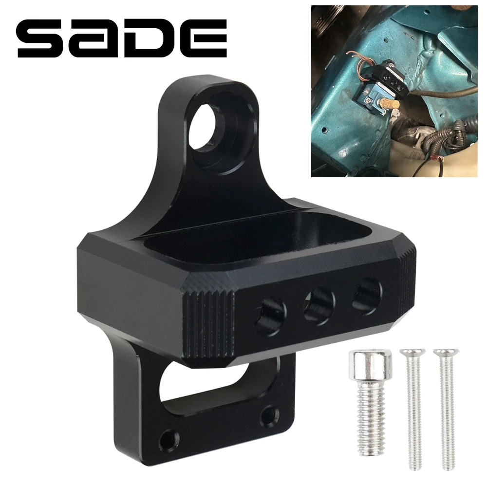 Soporte de montaje de válvula solenoide de aluminio de 3 puertos para controlador de impulso Mac AEM para 94-01 Asura Integra para 92-95 Honda Civic