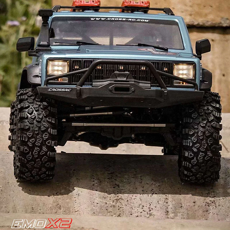 CROSSRC Remote Control Electric EMO X2 Big Lion 2024 Climbing Car Off-Road Vehicle 1:8 Differential Lock Two-Speed Door Bridge 3