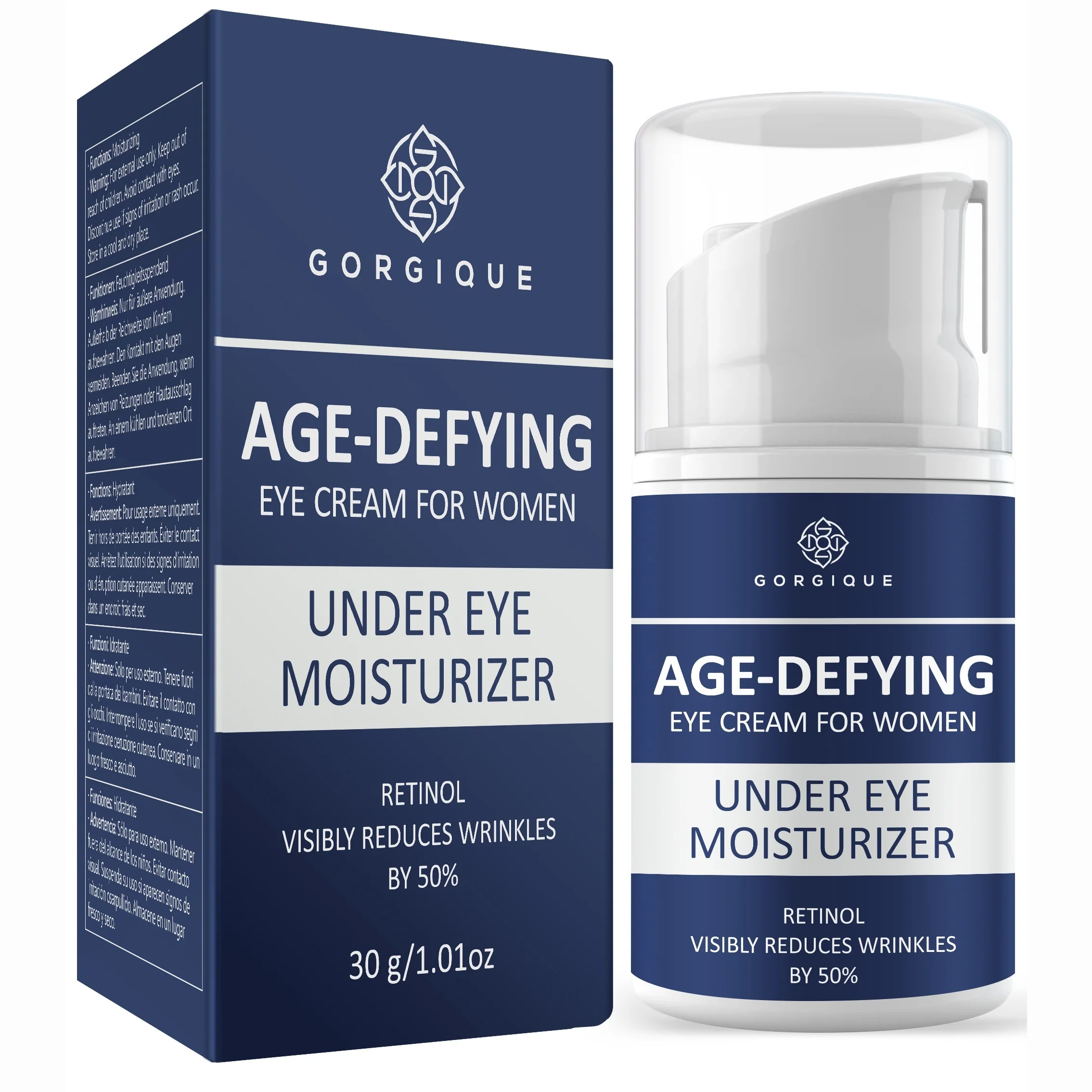 

Retinol Eye Cream for Wrinkles W/advanced Tightening Firming Formula