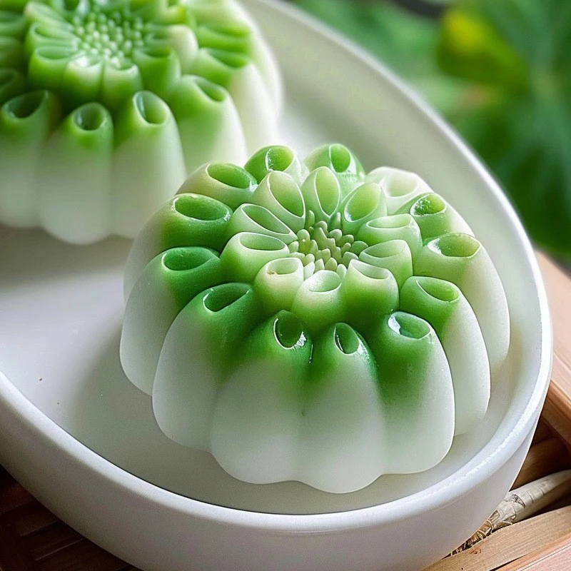 3D Lotus Silicone Molds For DIY Flowers Fondant Cupcake Candy Ice Cream Sugar Desserts Candle Soap Mid-Autumn Festival Mould