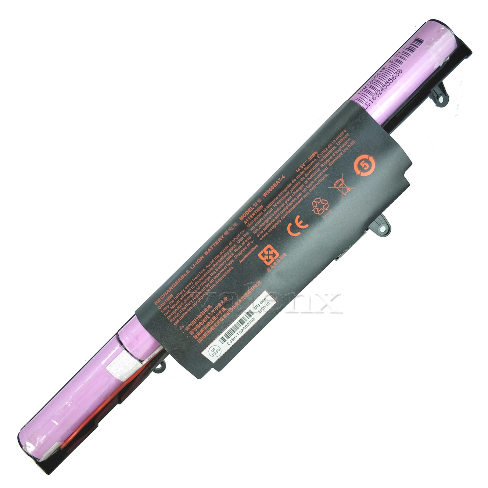 Baterias Bateria do Portátil para Clevo W940 W94ls W940bu W940s 687-w940s4uf W940bat-4