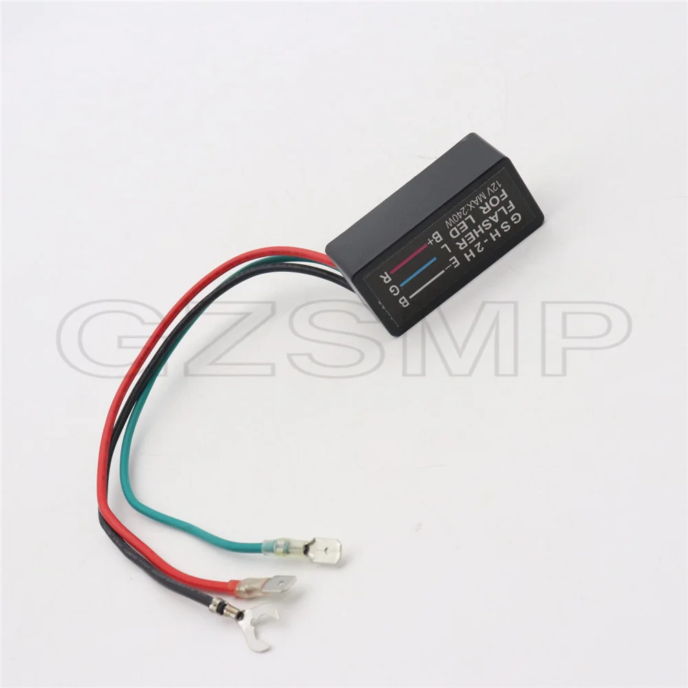 Motorcycle LED Lights Motorcycle Accessories Universal Motorcycle Turn Signal LED Light Flasher Blinker Relay 3 Pin 12V fit For Honda Kawasaki