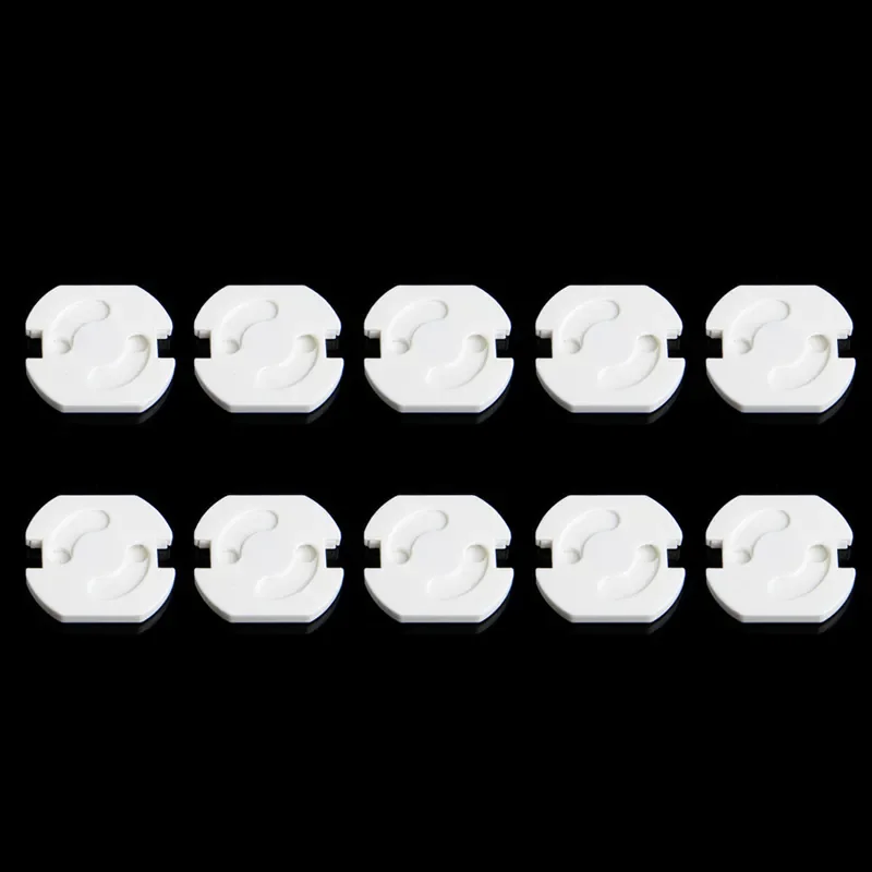 Kids Child Safety Guard Protection Anti Electric Shock Plugs Protector Rotate Cover EU Power Socket Electrical Outlet Baby 10pcs socket covers