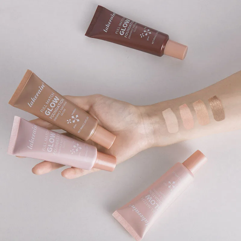 Gloss Liquid Foundation Lasting Concealer Full Coverage BB Cream Face Highlighter Corrector High Coverage Base Makeup Cosmetics liquid foundation makeup cosmetics makeup cream