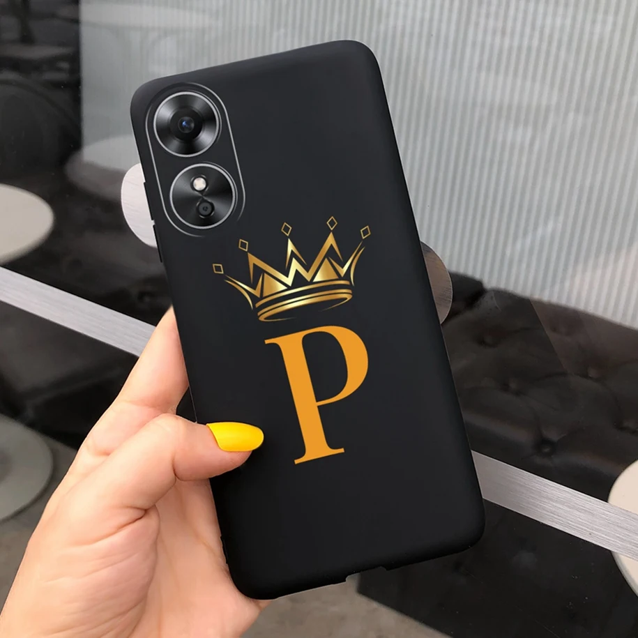 Luxury Letters Soft Silicone Phone Case - Elegant Back Cover