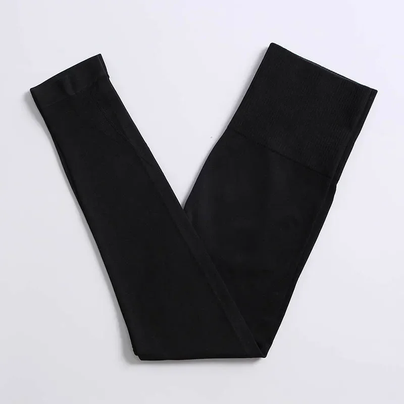Women's Yoga Pant Seamless Sportswear Gym Sporting Leggings Fitness Healthy Cinnamon Outfits