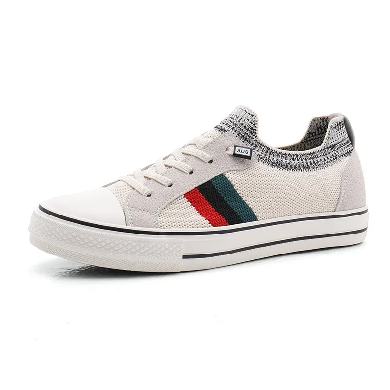 Canvas Men's Shoes New Spring Breathable Thin Anti Odor Casual Fashion Board Shoes One Step Lazy Shoes 5