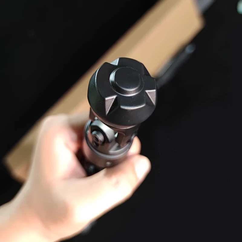 66cm 야외 EDC 휴대용 수제 DIY 코스프레 장난감 나타샤 짧은 채찍 스틱 금속 장비 모델 도구