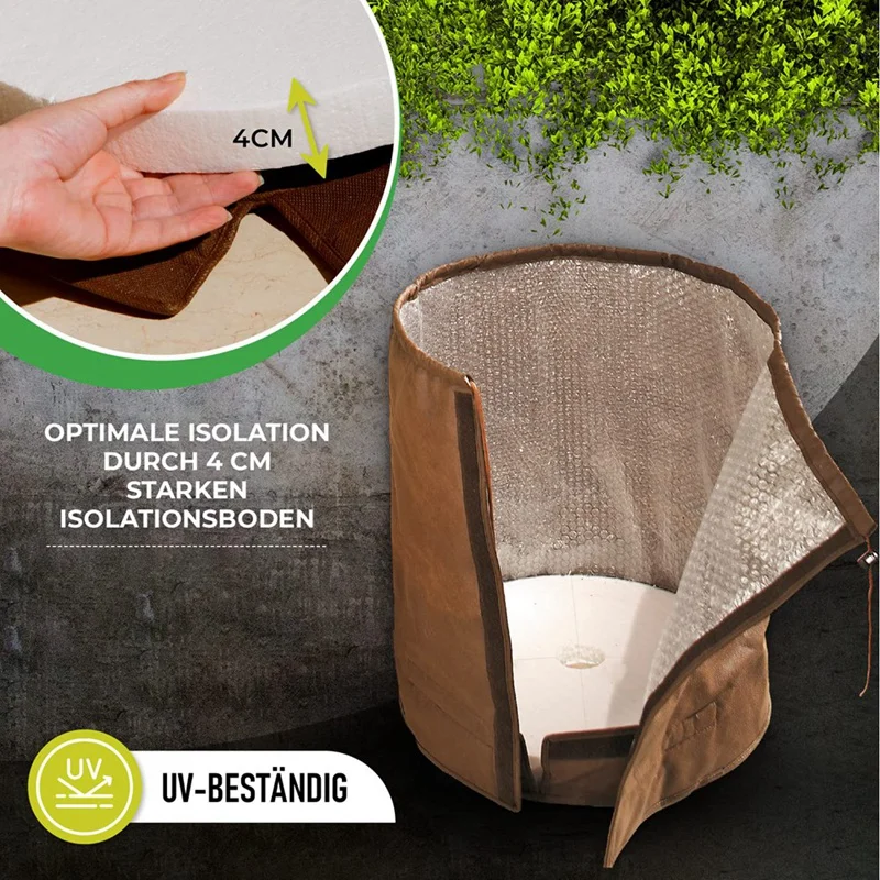 

Термозащита для растений, защита для цветочных горшков, зимняя защита, защита от холода, защита от мороза, 50X70 см, прочный