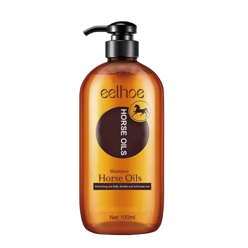 HorseOilShampooHairGrowthWomenNourishingSafeSuppleTreatment