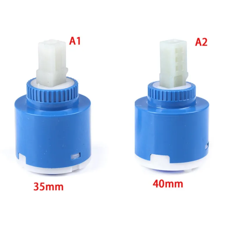 Thermostatic Mixing Valve Faucet Cartridge Faucet Valve 35/40mm Ceramic Disc Cartridge Mixer Faucet Thermostatic Cartridge Faucet Disc Valve PP Plastic Ceramic Cartridges For Mixer