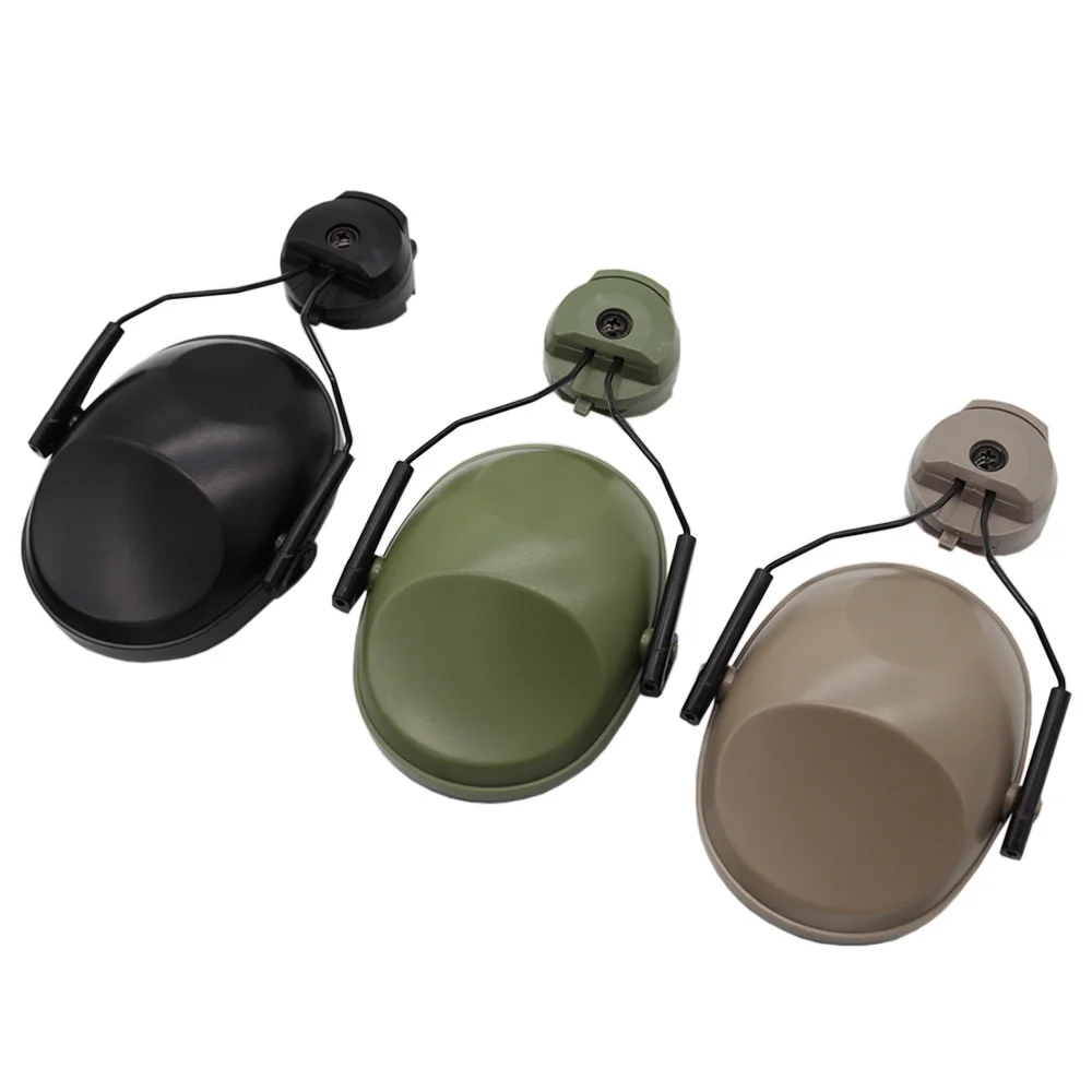 Tactical Hunting Ear Protection Compact Anti-Noise Reducing Hearing Protection Shooting Earmuffs Fit For FAST Helmet for electronic earmuffs,noise cancelling headphones