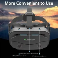 VR Glasses 3D Virtual Reality Headset Devices Helmet Lenses Goggles Smart For Smartphones Phone Cell Mobile Game Viar Viewer Set - Image 4