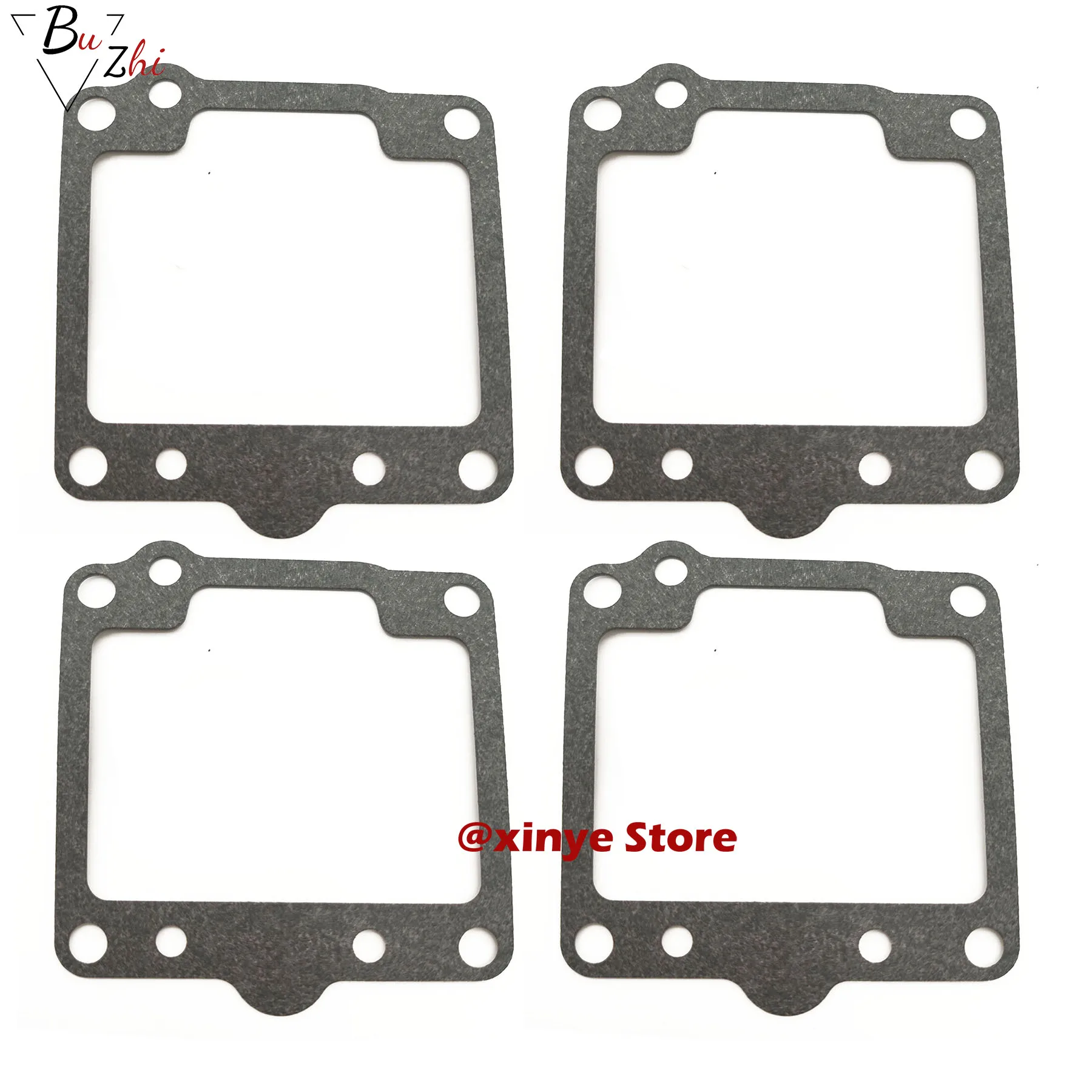 Carburetor Part 4xキャブレター炭水化物フロートボウルガスケットOリングkawasaki zl600 zx600 zr750