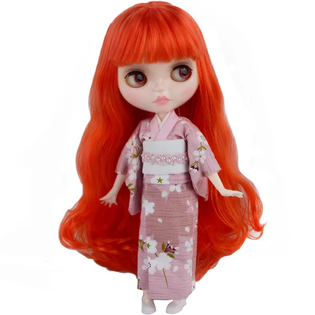 Blyth Doll 1/6 Joint Body 30CM Blyth Toys Natural Shiny Face With Hands and Face DIY Fashion Dolls For Girl Gift 6