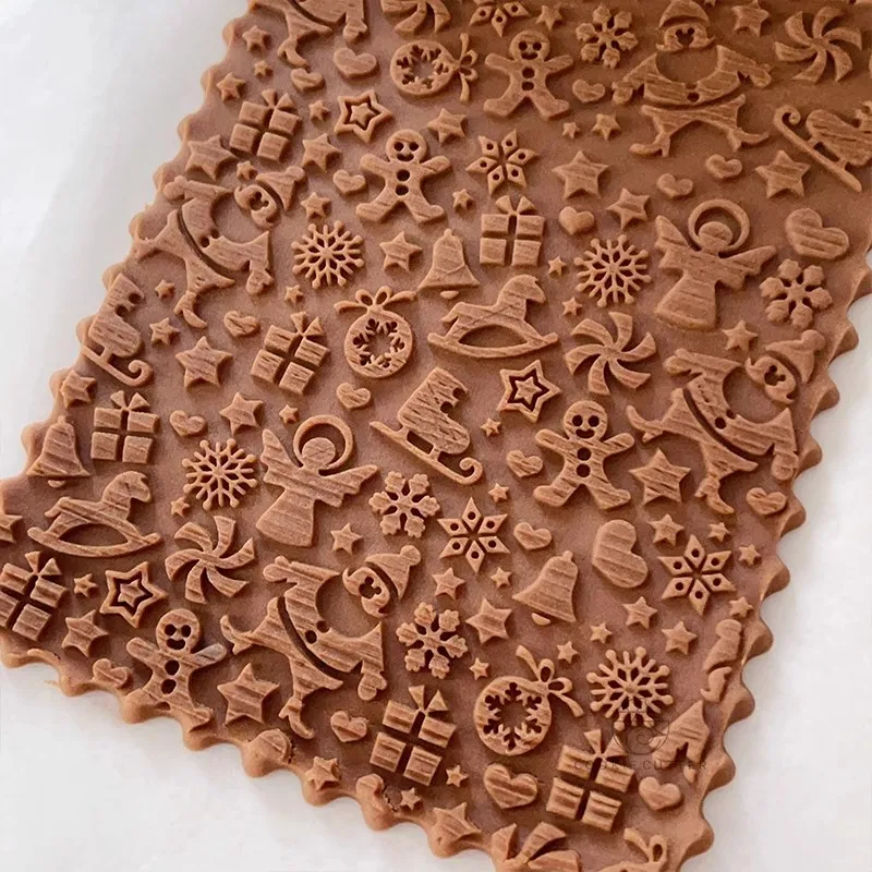ジンジャーブレッドマンローリングピンビスケットスタンプ、DIY