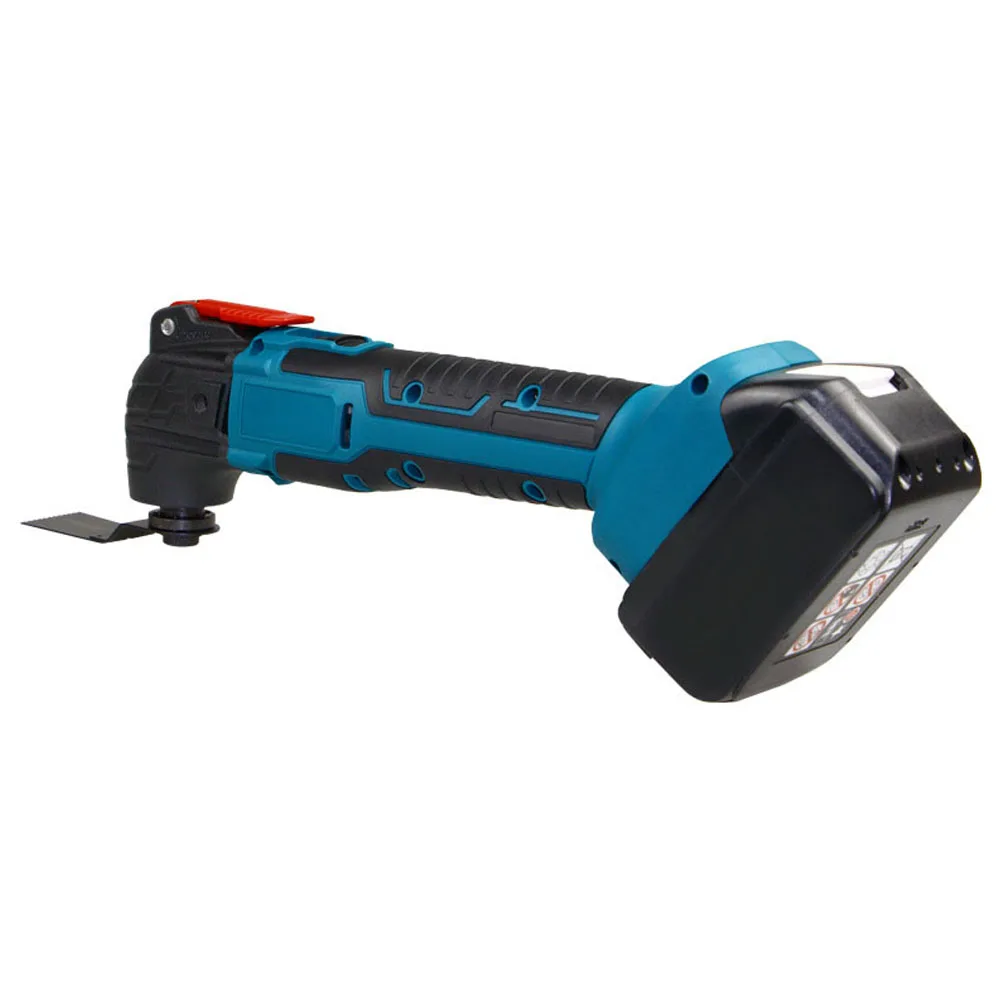 Electric Oscillating Tool Lithium-ion Cordless Multifunctional Oscillating Renovator Tools 6 Gears of Speeds 4° Swing Angle 6