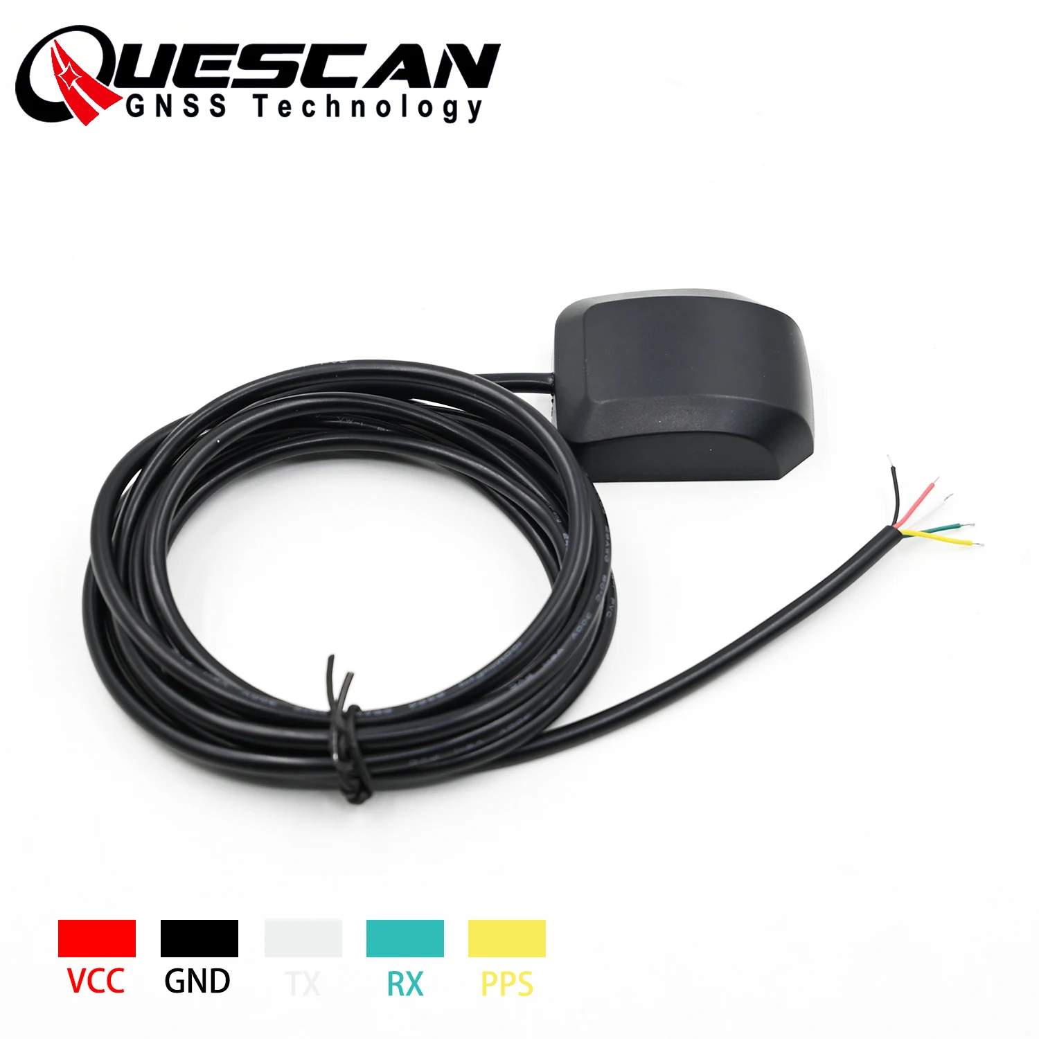 QUESCAN33V5VPPSGPSModuleTTLNMEAAntennaReceiver9600Baudrate