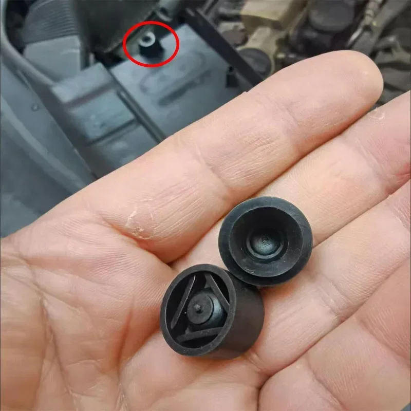 For Audi A1 2010 2011 2012 2013 2014 2015 2016 Engine Cover Rubber Bushing Grommet Clip 07C103226 2PCS 5