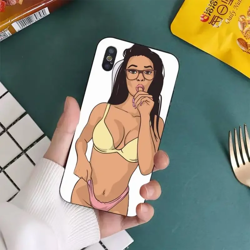 Sexy Hot Girl Summer Twerk It Swag On Phone Case for iphone 16 15 14 13 11 12 Pro XS MAX 8 7 Plus X SE 2020 XR Cover