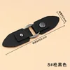 4Pairs Metal Leather Pair Button for Sewing Supplies Jacket Coat Sweater Cardigan Belt Buckle Handwork Clothing Decoration 4