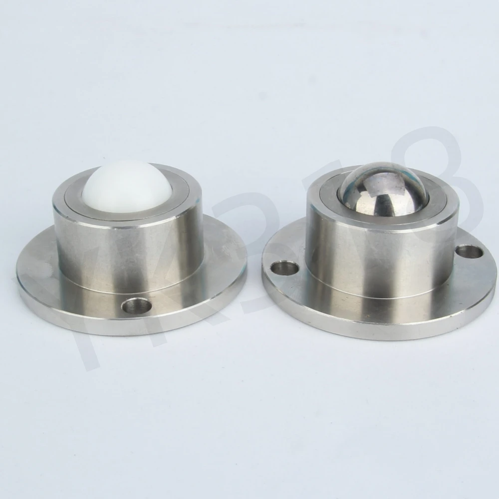 YK318 Transfering Ball Wheel Load Capacity Heavy Ball Transfer Unit Conveyor Rollers Bearing Unit Caster stainless steel beads