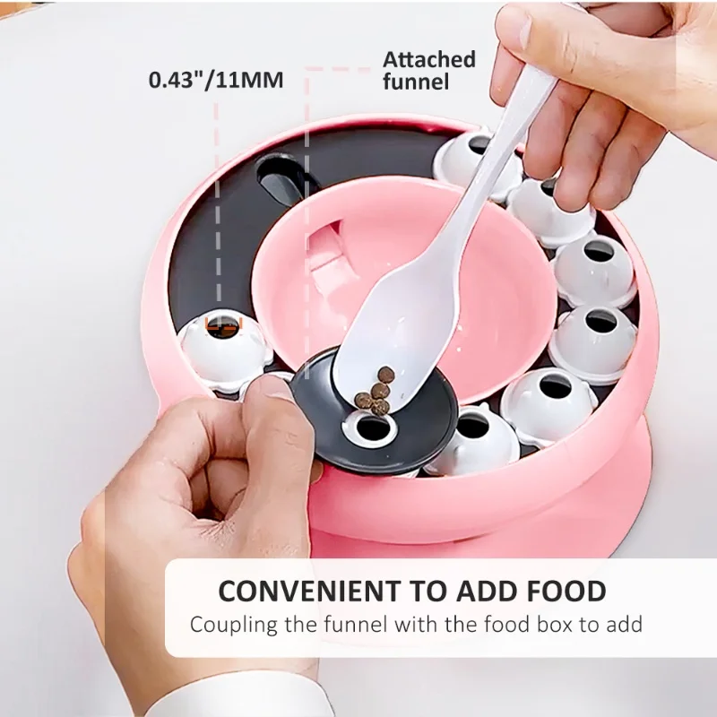 Interactive Cat Slow Feeder Bowl