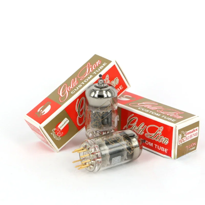 Genalex Gold Lion 12AU7 ECC82 B749 Vacuum Tube Upgrade ECC802 E82CC CV4003 HIFI Audio Valve Electronic Tube Amplifier 4