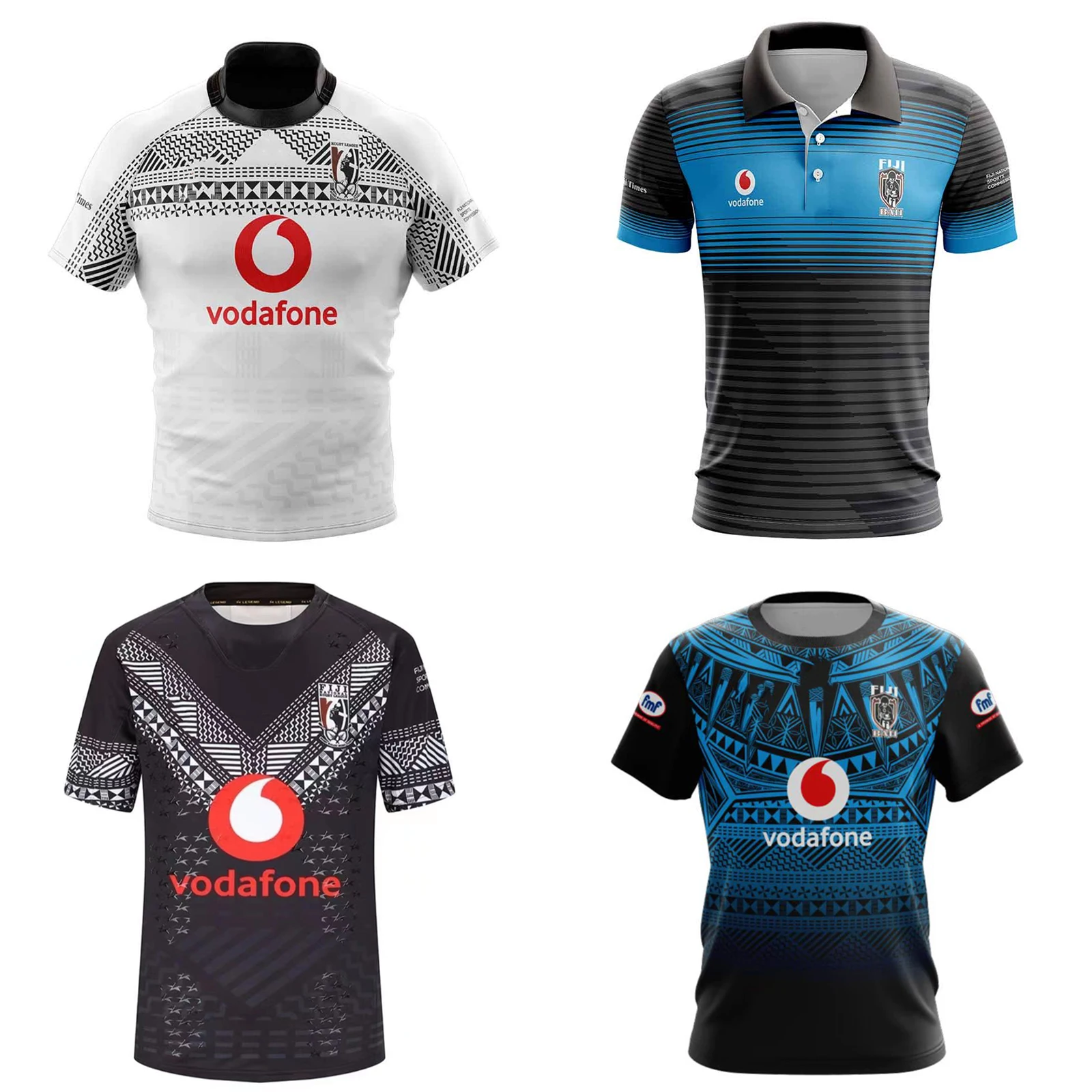 

2022 FIJI BATI RUGBY JERSEY Sport Shirt S-5