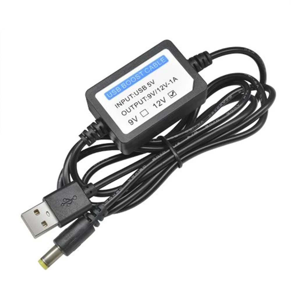 Description Picture 4 of itemDC 5V to DC 9V 12V 1A USB Charge Power Boost Step Up Cable Step UP USB Converter Adapter Wire With Boost Transformer Component