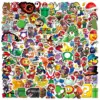50/100/200Pcs Cartoon Super Mario Game Stickers Laptop Notebook Skateboard Fridge Phone Waterproof Decal Sticker Kids Toys 3