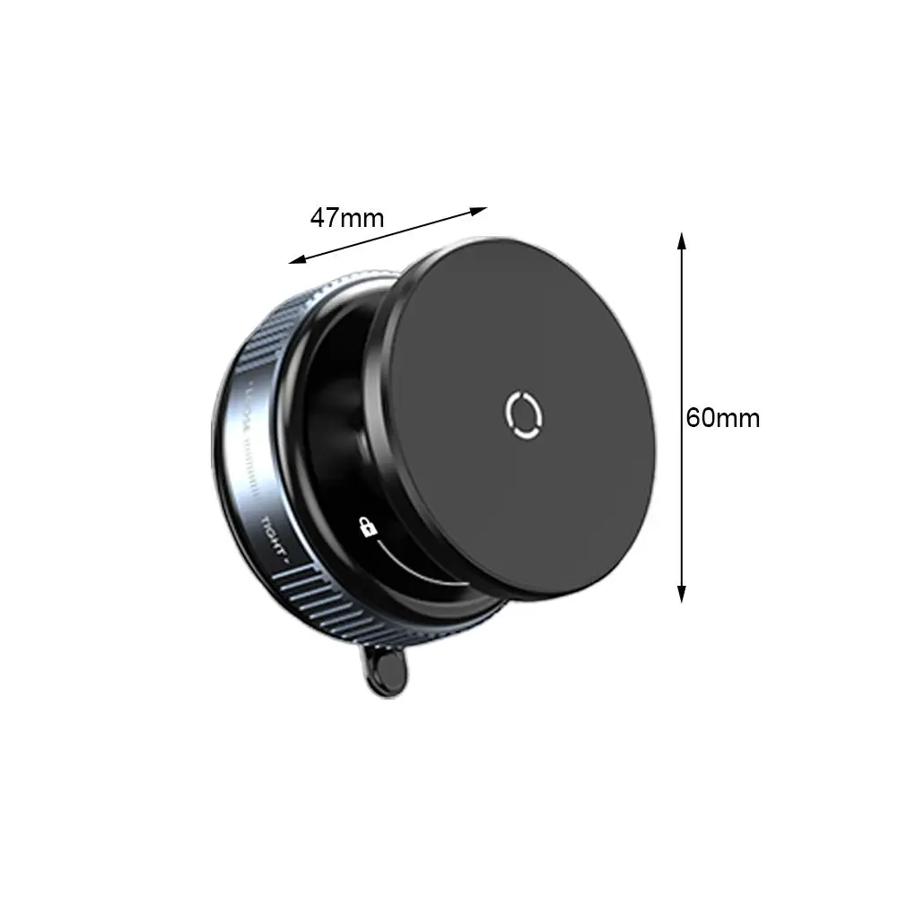 Magnetic Car Phone Holder Vacuum Suction Cup Stable Bracket