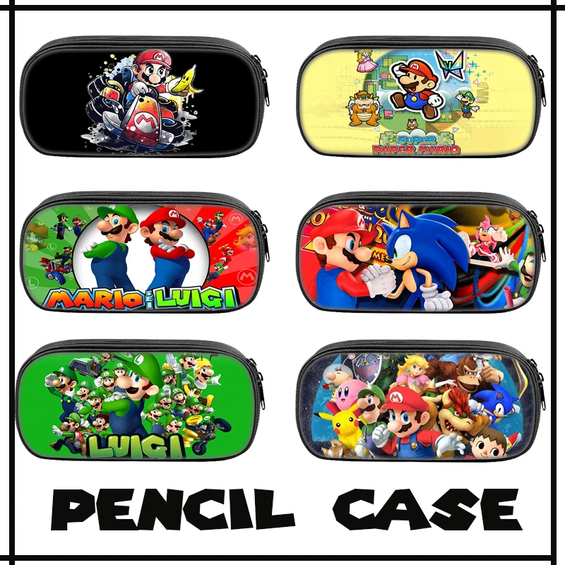 Super Mario Pencil Case Pencils Super Mario Bro School Case Super