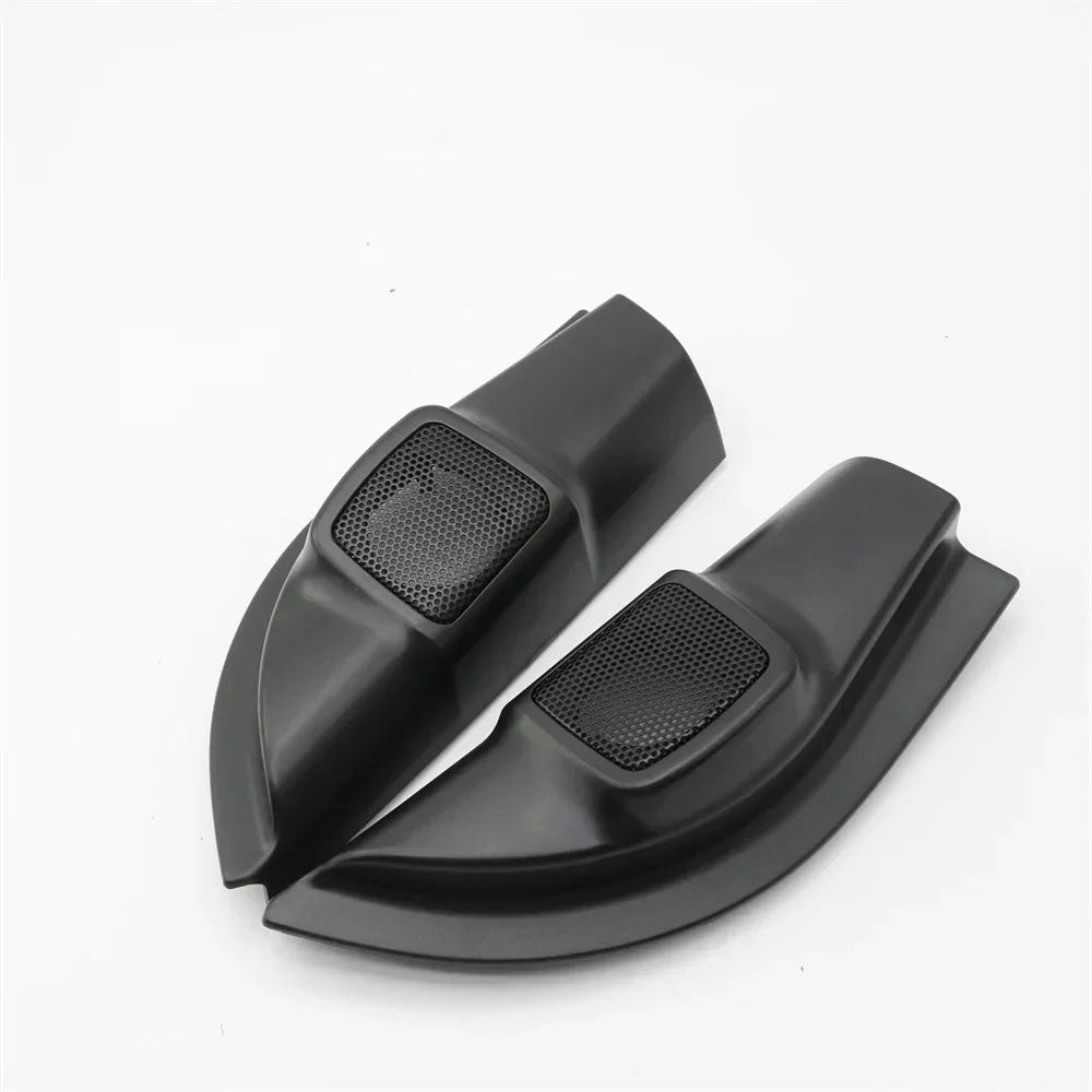 Car Tweeter Refitting Audio Door Angle Gum Speaker Cover Boxes Mounts 2PCS for Mazda 2 M2 2008 -