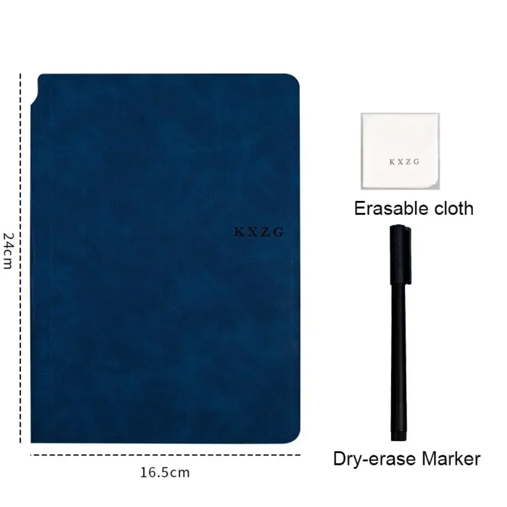 Erasable Waterproof Portable Whiteboard Notebook for Students and Office Use
