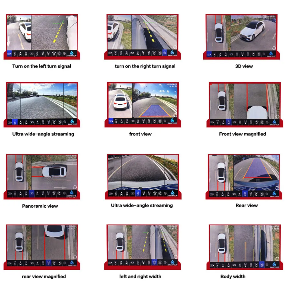SMARTOUR HD ڵ     ڴ DVR , UHD 4K UHD 3.5D 360   ĳ ý ī޶