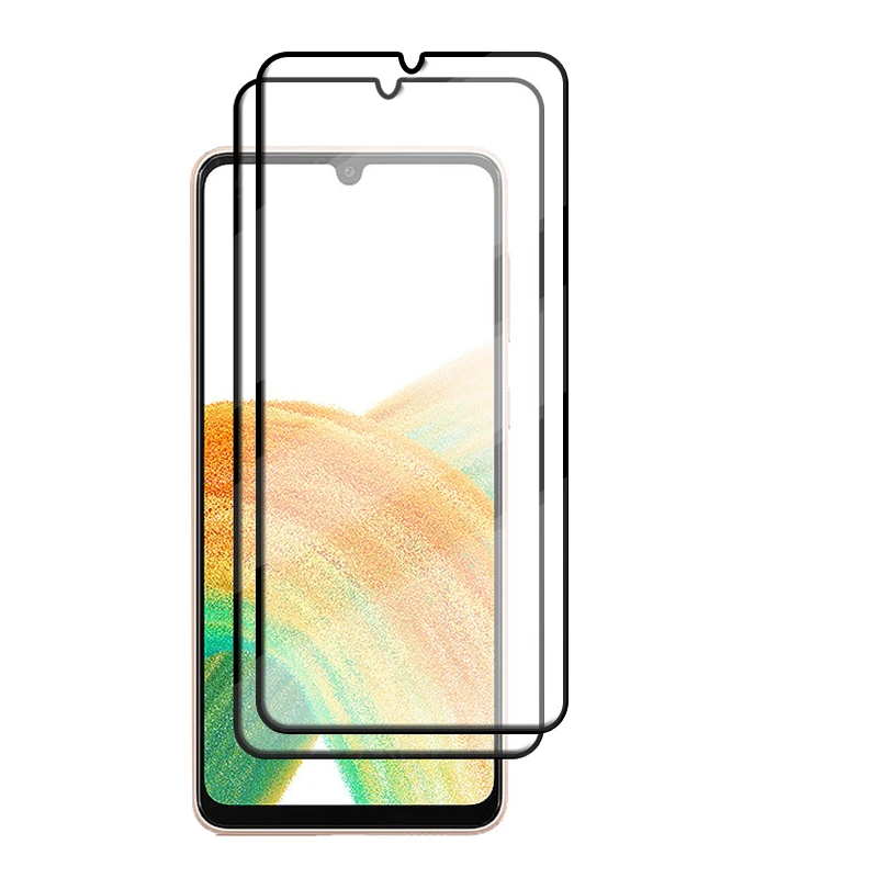 Premium Tempered Glass Screen Protector with Full Coverage and Lens Protection