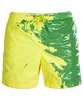 When Exposed To Water, Beach Shorts, Warm-feeling Color-changing Shorts  Hot Style Swimming Trunks That Change Color 3