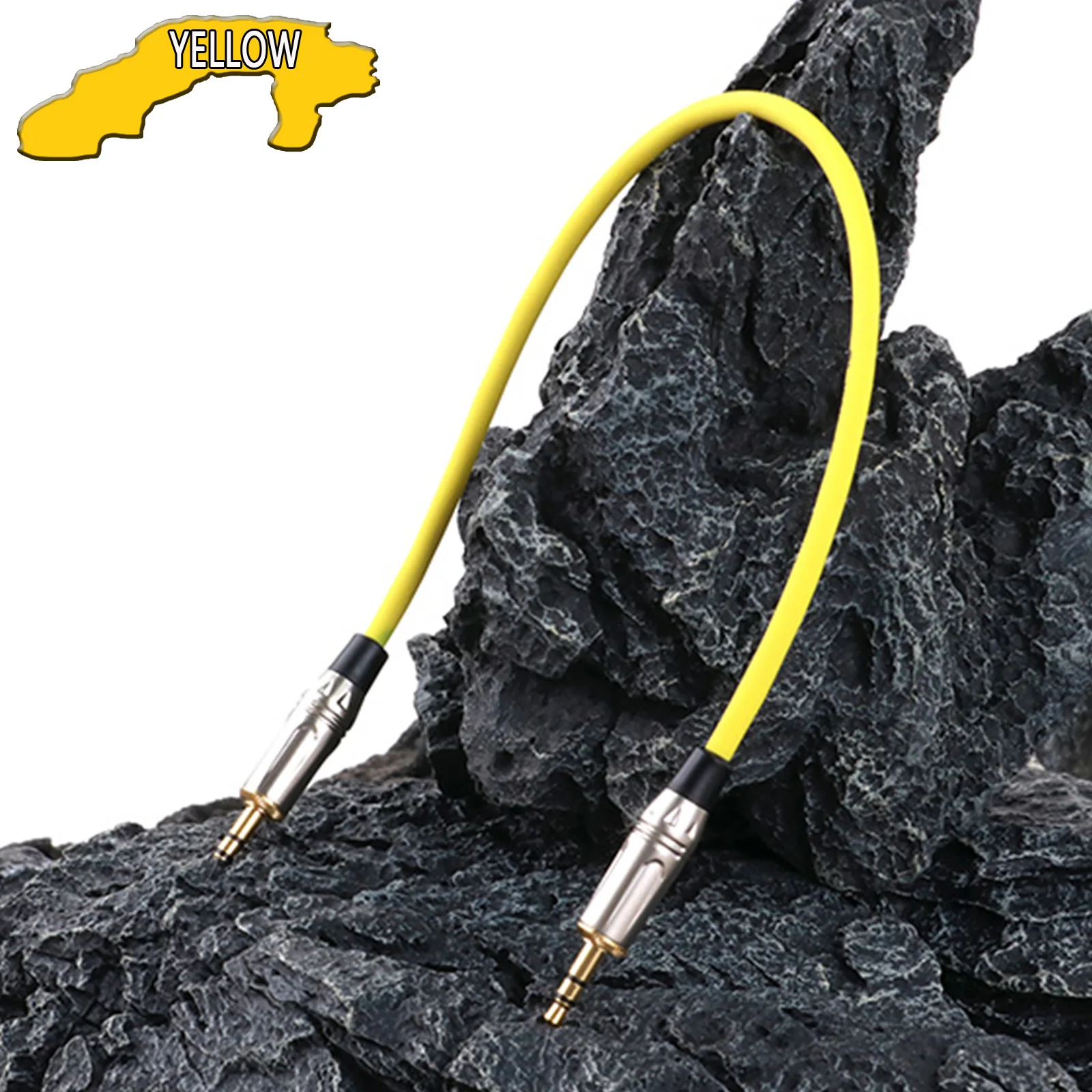 Premium 3.5mm Stereo Audio Extension Cable - Male to Male Aux Cord for Headphones, Car Audio, Home Stereos, and Speakers