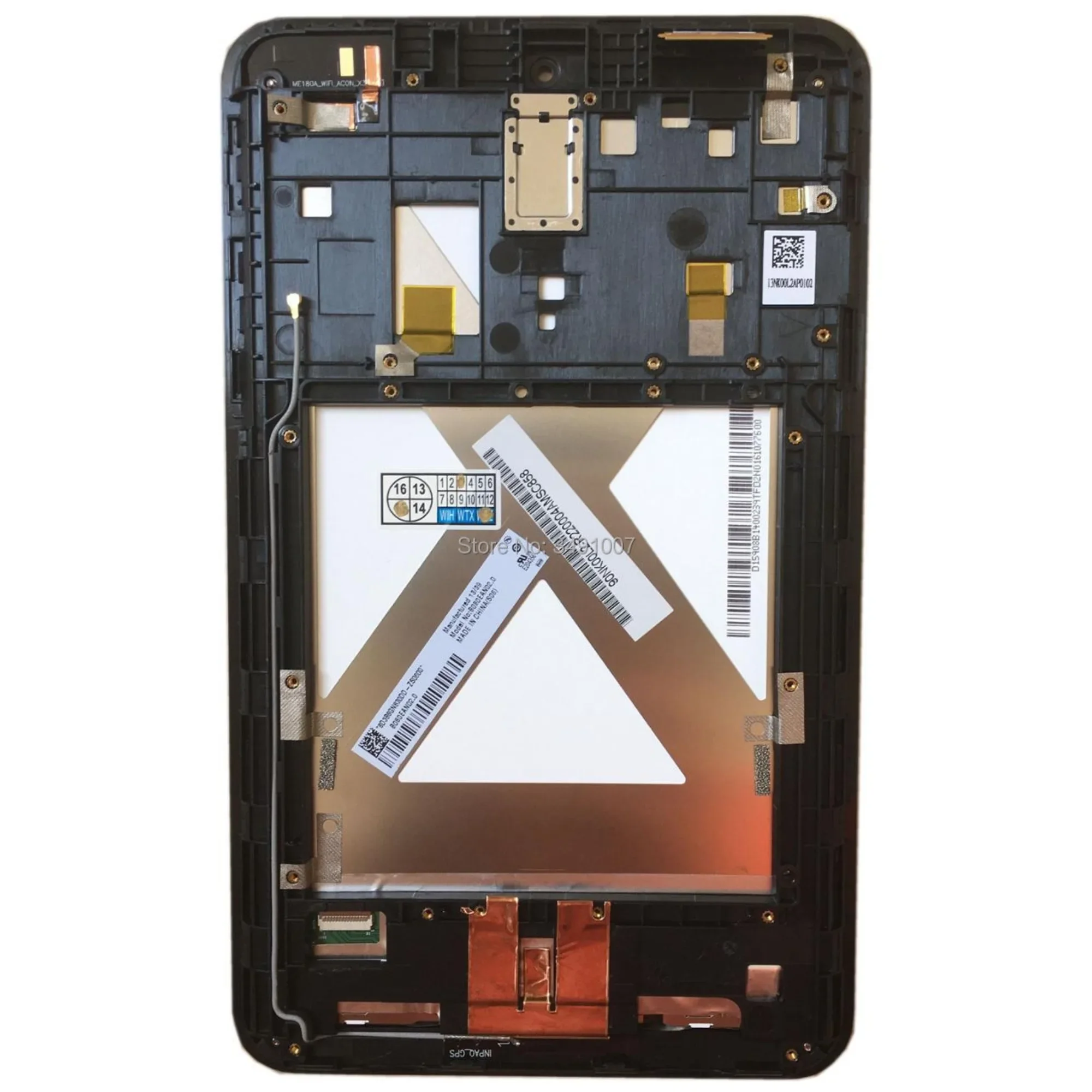 

Для Asus MeMO Pad 8 ME180A K00L B080EAN02.0 сенсорный ЖК-экран в сборе черный новый