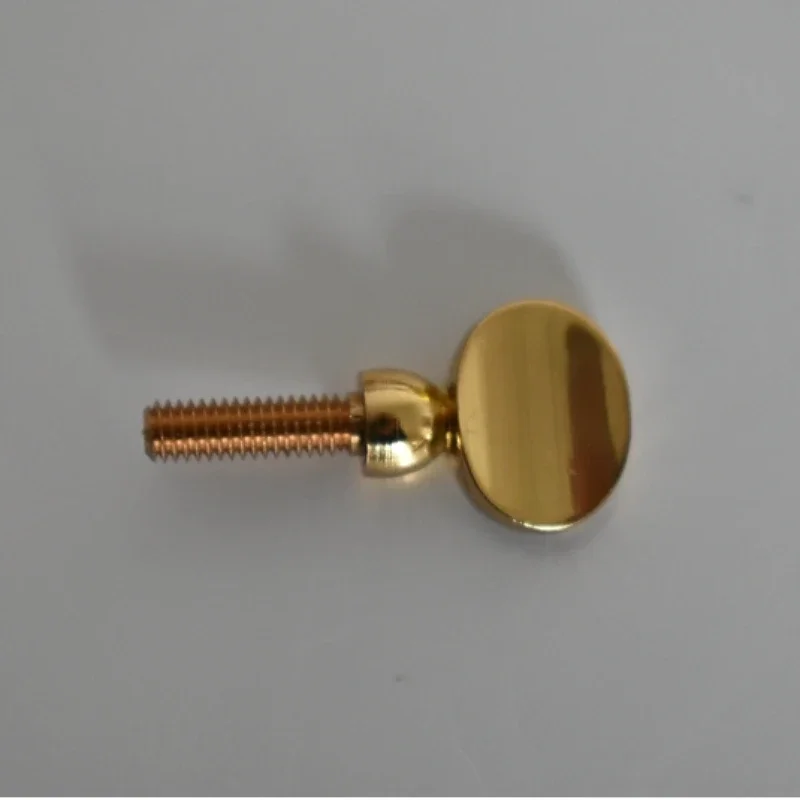 Gold Copper Clarinet Saxophone Screws, Neck Tightening Screws, Soprano, Alto, Tenor, Woodwind Instrument Parts Pack of 10