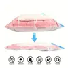 Vacuum storage bag space saving bag for clothes, mattresses, blankets, duvets, pillows, quilts, travel, moving 2