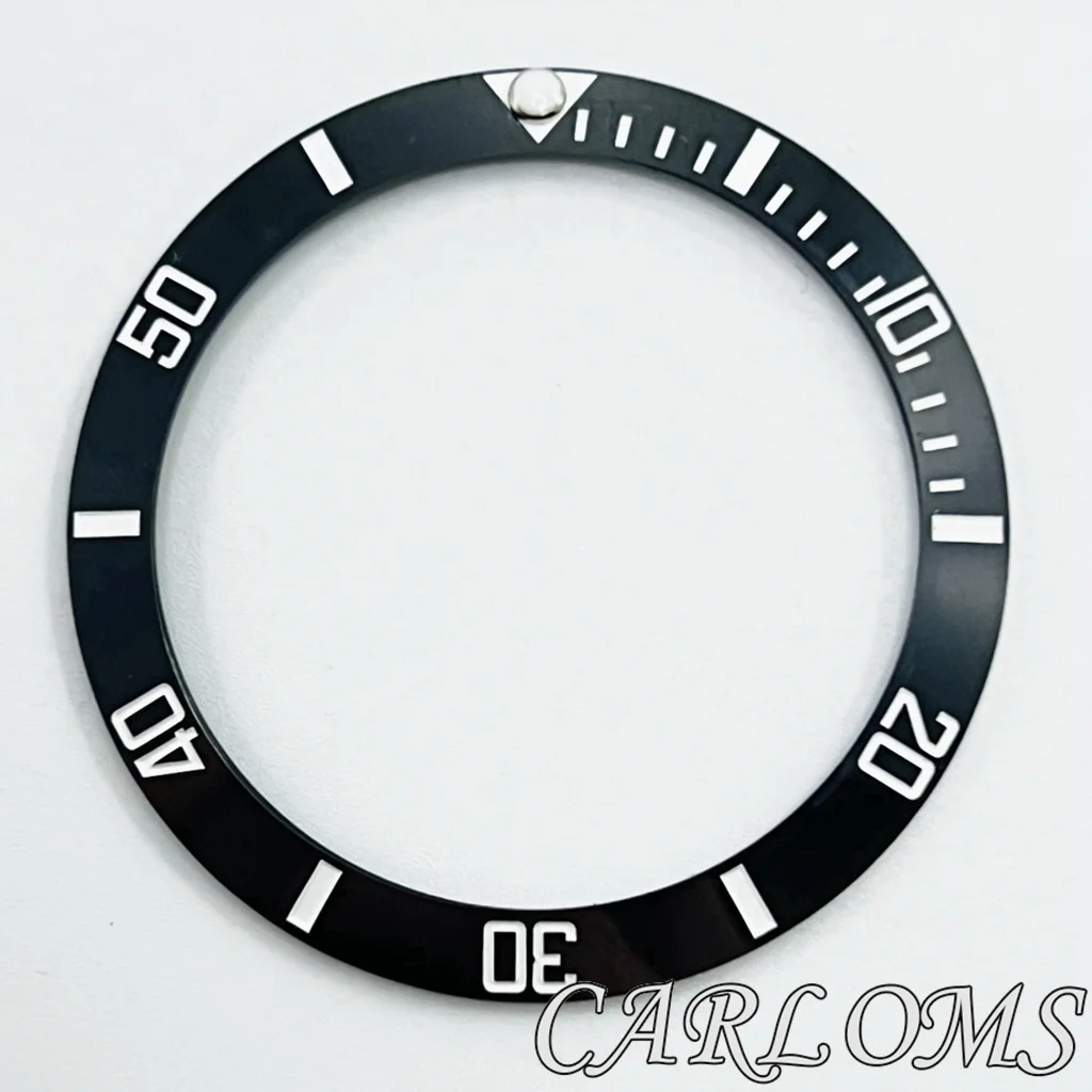 Premium Black Rose Gold Multicolor Ceramic GMT Bezel Insert