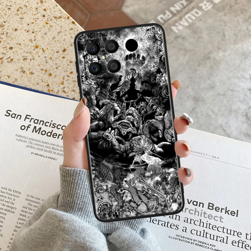 Berserk Anime For Honor Black Soft Phone Case Cover