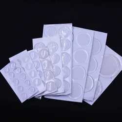 10Pcs Epoxy Resin Domes Cabochons Stickers Transparency Clear 3D Flat Back Round For Photo Pendant Jewelry Craft DIY Accessories
