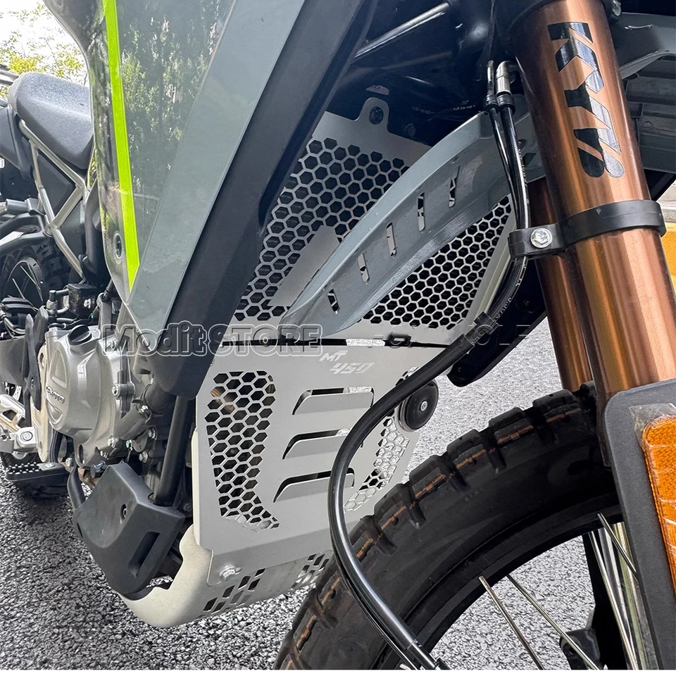 Capot De Protection Pour Moteur CFMOTO 450 MT (2024) - Protection Latérale Du Stator, Design Unique Et Résistant Aux Chocs - Accessoire De Refroidissement Et De Style
