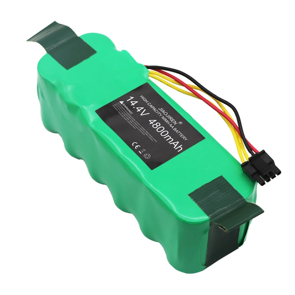 Bateria Ni-mh para Aspirador de pó Panda X500 Kitfort Kt504 Dibea X580 X900 Espelho Ecovacs Cr120 14.4v 4800mah - Image 2