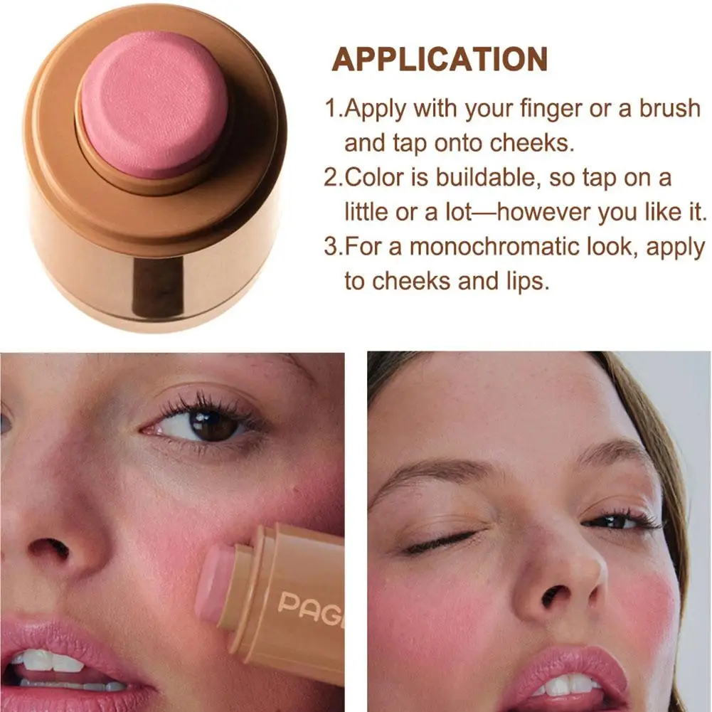 Page Vine Pocket Blush Stick 2-in-1 Lip Gloss