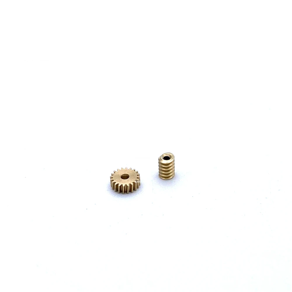 1:87 0.2M 20T 1mm Mini Turbine Worm Static Change Copper Gear Set